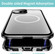 iPhone 12 Pro 360 Full Body Magnetic Frosted Magsafe Phone Case - Silver