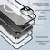iPhone 12 Pro 360 Full Body Magnetic Frosted Magsafe Phone Case - Silver