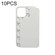 iPhone 12 / 12 Pro 10 PCS 2D Blank Sublimation Phone Case - Transparent