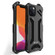 iPhone 12 / 12 Pro R-JUST Shockproof Armor Metal Protective Case - Black