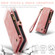 iPhone 12 / 12 Pro CaseMe-008 Detachable Multifunctional Wallet Leather Phone Case  - Pink
