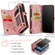 iPhone 12 / 12 Pro CaseMe-008 Detachable Multifunctional Wallet Leather Phone Case  - Pink
