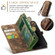 iPhone 12 / 12 Pro CaseMe-008 Detachable Multifunctional Wallet Leather Phone Case  - Brown