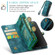 iPhone 12 / 12 Pro CaseMe-008 Detachable Multifunctional Wallet Leather Phone Case  - Blue