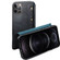 iPhone 12 / 12 Pro Denior Oil Wax Top Layer Cowhide Simple Flip Leather Case - Dark Blue