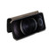 iPhone 12 / 12 Pro Denior Oil Wax Top Layer Cowhide Simple Flip Leather Case - Black