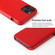 iPhone 12 / 12 Pro Fierre Shann Business Magnetic Horizontal Flip Genuine Leather Case - Red