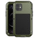 iPhone 12 LOVE MEI Metal Shockproof Life Waterproof Dustproof Protective Case - Army Green
