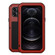 iPhone 12 Pro LOVE MEI Metal Shockproof Life Waterproof Dustproof Protective Case - Red