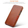 iPhone 12 / 12 Pro ICARER First Layer Cowhide Horizontal Flip Phone Case - Brown