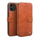 iPhone 12 / 12 Pro QIALINO Business Magnetic Horizontal Flip Leather Case with Card Slots & Wallet - Light Brown