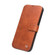 iPhone 12 / 12 Pro QIALINO Business Magnetic Horizontal Flip Leather Case with Card Slots & Wallet - Light Brown