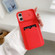 iPhone 12 mini Sliding Camera Cover Design TPU Protective Case With Card Slot & Neck Lanyard - Red