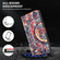 iPhone 12 mini 3D Painted Leather Phone Case  - Colorful Mandala