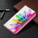iPhone 12 mini Colored Drawing Pattern Invisible Magnetic Horizontal Flip PU Leather Case with Holder & Card Slots & Wallet  - Sun Flower