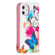 iPhone 12 mini Colored Drawing Pattern Invisible Magnetic Horizontal Flip PU Leather Case with Holder & Card Slots & Wallet  - Two Butterflies