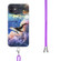 iPhone 12 mini 2.0mm Airbag Shockproof TPU Phone Case with Lanyard  - Whale