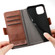 iPhone 12 mini CaseNeo Business Splicing Dual Magnetic Buckle Horizontal Flip PU Leather Case with Holder & Card Slots & Wallet  - Brown