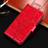 iPhone 12 mini Geometric Stitching Horizontal Flip TPU + PU Leather Case with Holder & Card Slots & Wallet  - Red