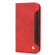 iPhone 12 mini Skin Feel Splicing Leather Phone Case  - Red