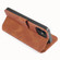 iPhone 12 mini DG.MING Retro Oil Side Horizontal Flip Case with Holder & Card Slots & Wallet  - Brown