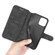 iPhone 12 mini DG.MING Retro Oil Side Horizontal Flip Case with Holder & Card Slots & Wallet  - Black