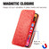 iPhone 12 mini Blooming Mandala Embossed Pattern Magnetic Horizontal Flip Leather Case with Holder & Card Slots & Wallet  - Orange
