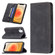 iPhone 12 mini Magnetic RFID Blocking Anti-Theft Leather Case with Holder & Card Slots & Wallet  - Black