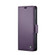 iPhone 12 mini CaseMe 023 Butterfly Buckle Litchi Texture RFID Anti-theft Leather Phone Case - Pearly Purple