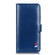 iPhone 12 mini 3-Color Pearl Texture Magnetic Buckle Horizontal Flip PU Leather Case with Card Slots & Wallet & Holder - Blue