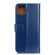 iPhone 12 mini 3-Color Pearl Texture Magnetic Buckle Horizontal Flip PU Leather Case with Card Slots & Wallet & Holder - Blue