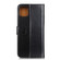 iPhone 12 mini 3-Color Pearl Texture Magnetic Buckle Horizontal Flip PU Leather Case with Card Slots & Wallet & Holder - Black