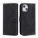 iPhone 12 mini Skin Feel Anti-theft Brush Horizontal Flip Leather Phone Case  - Black