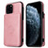 iPhone 12 mini Calf Texture Magnetic Case  - Rose Gold