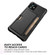 iPhone 12 mini ZM02 Card Slot Holder Phone Case  - Black