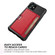 iPhone 12 mini ZM02 Card Slot Holder Phone Case  - Red