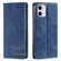 iPhone 12 mini TTUDRCH RFID Retro Texture Magnetic Leather Phone Case - Blue