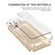 iPhone 12 mini LESUDESIGN Series Frosted Acrylic Anti-fall Protective Case  - Transparent