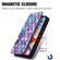 iPhone 12 mini Colorful Magnetic Horizontal Flip PU Leather Case with Holder & Card Slot & Wallet  - Purple Scales