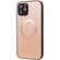 iPhone 12 mini Ultra-thin Separable Magnetic Horizontal Flip Leather Case with Card Slot & Wallet  - Gold