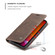 iPhone 12 mini CaseMe-013 Multifunctional Retro Frosted Horizontal Flip Leather Case with Card Slot & Holder & Wallet - Coffee