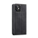iPhone 12 mini CaseMe-013 Multifunctional Retro Frosted Horizontal Flip Leather Case with Card Slot & Holder & Wallet - Black