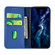 iPhone 12 mini Strong Magnetism Shockproof Horizontal Flip Liquid Feel Leather Case with Holder & Card Slots & Wallet - Blue