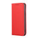 iPhone 12 mini Strong Magnetism Shockproof Horizontal Flip Liquid Feel Leather Case with Holder & Card Slots & Wallet - Red