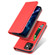 iPhone 12 mini Strong Magnetism Shockproof Horizontal Flip Liquid Feel Leather Case with Holder & Card Slots & Wallet - Red