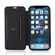 iPhone 12 mini Bronzing Plating PU + TPU Horizontal Flip Leather Case with Holder & Card Slot  - Black