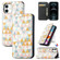 iPhone 12 mini Colorful Magnetic Horizontal Flip PU Leather Case with Holder & Card Slot & Wallet  - Rhombus