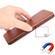 iPhone 12 mini Carbon Fiber Texture Horizontal Flip TPU + PC + PU Leather Case with Card Slot - Brown