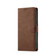 iPhone 12 mini Frosted Anti-theft Brush Horizontal Flip Leather Case with Holder & Card Slots & Wallet  - Coffee