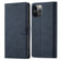 iPhone 12 mini Frosted Anti-theft Brush Horizontal Flip Leather Case with Holder & Card Slots & Wallet  - Dark Blue